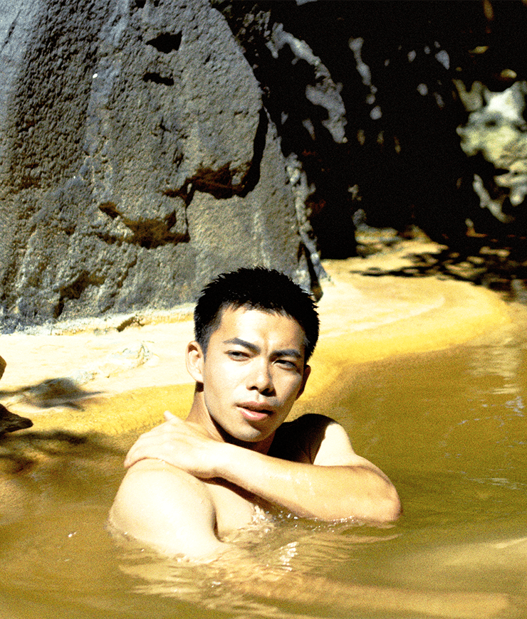 Mysterious Hot Spring in a Cave